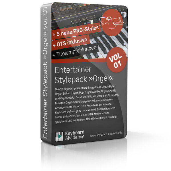 Entertainer Styles Orgel vol. 1