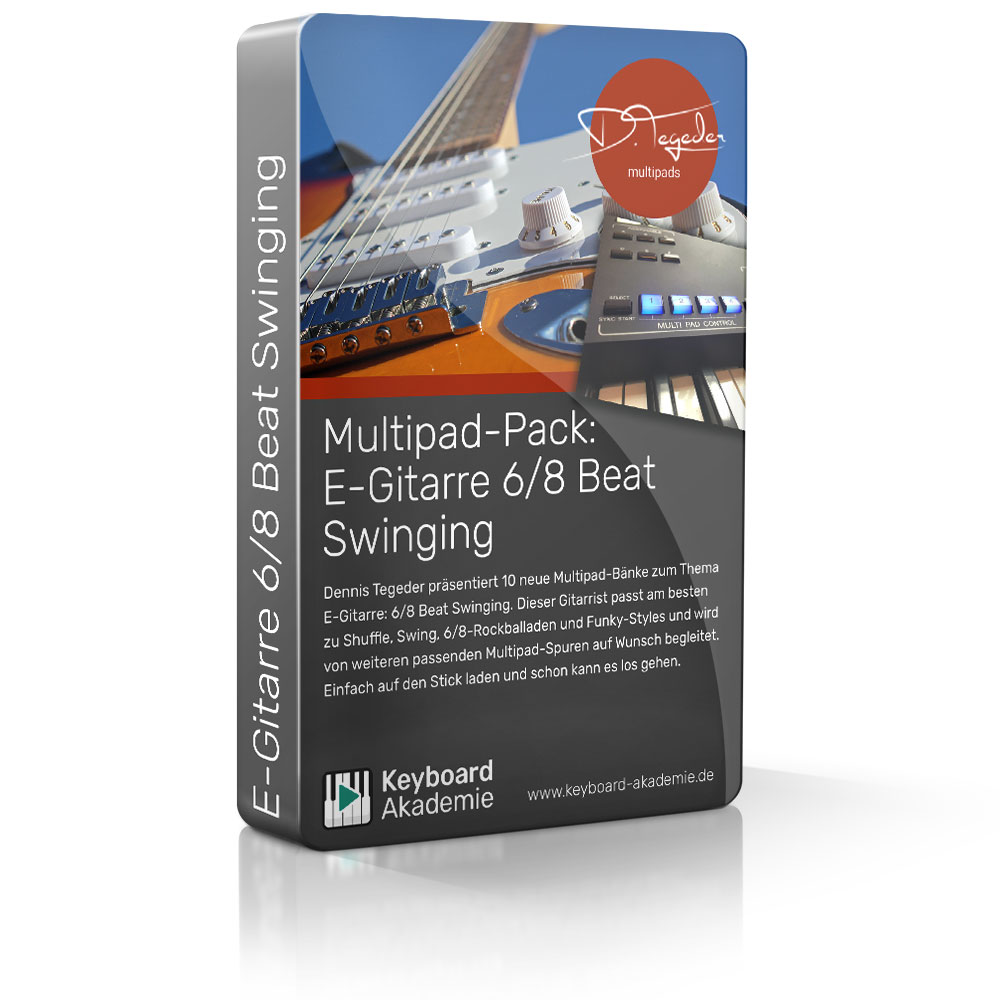 Multipads E-Gitarre 6/8 Beat Swinging