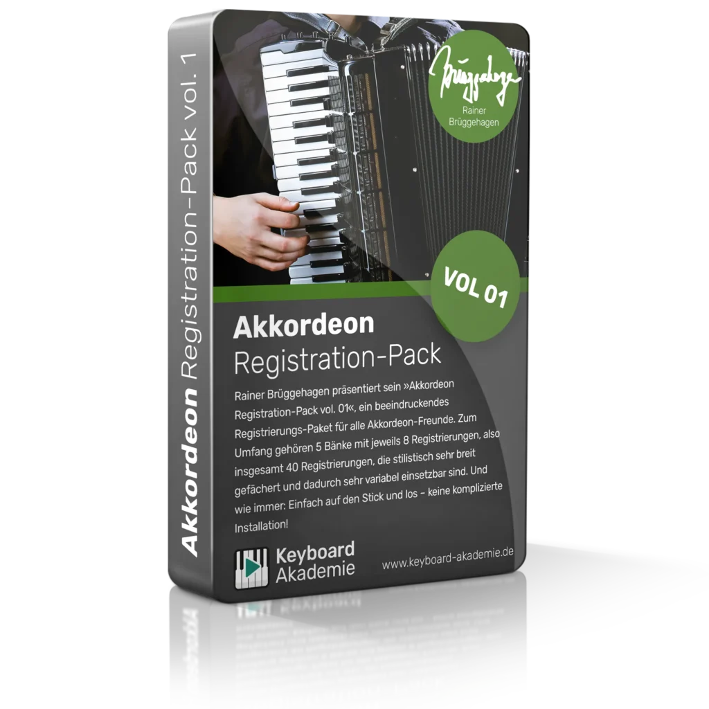 Produktbild Akkordeon Registration-Pack vol. 1