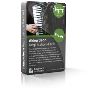Produktbild Akkordeon Registration-Pack vol. 1