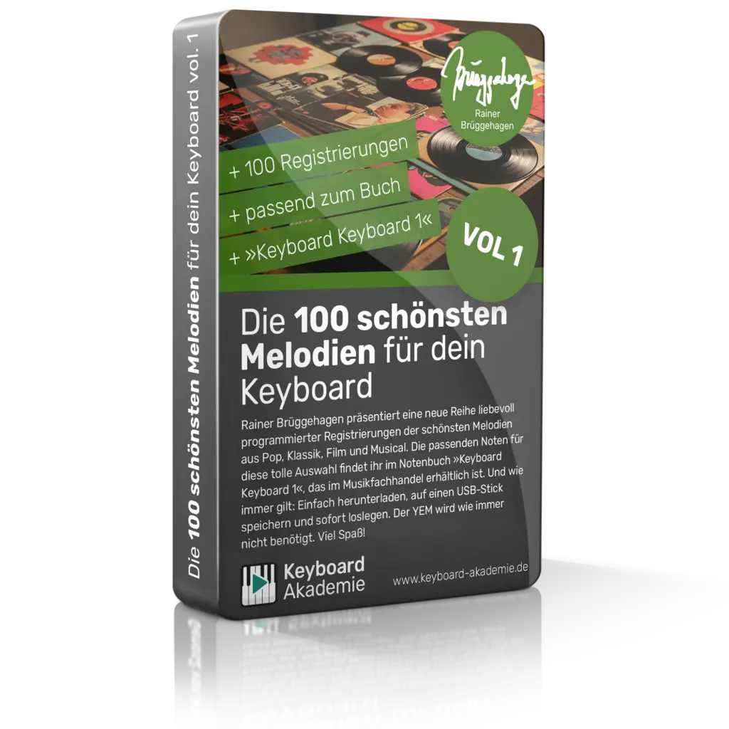 Die 100 schönsten Melodien für dein Keyboard vol. 1