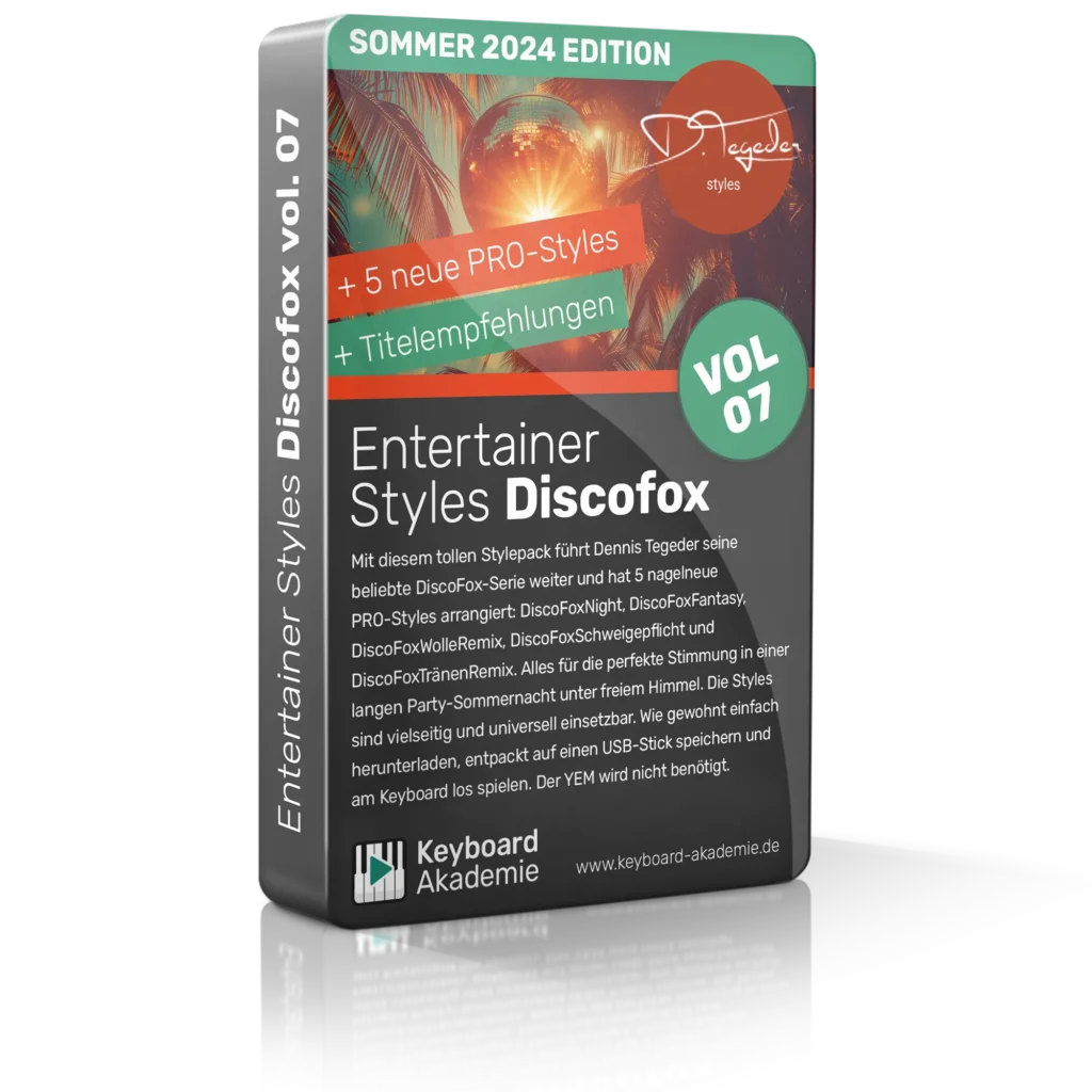 Produktbild Entertainer Styles Discofox vol. 07