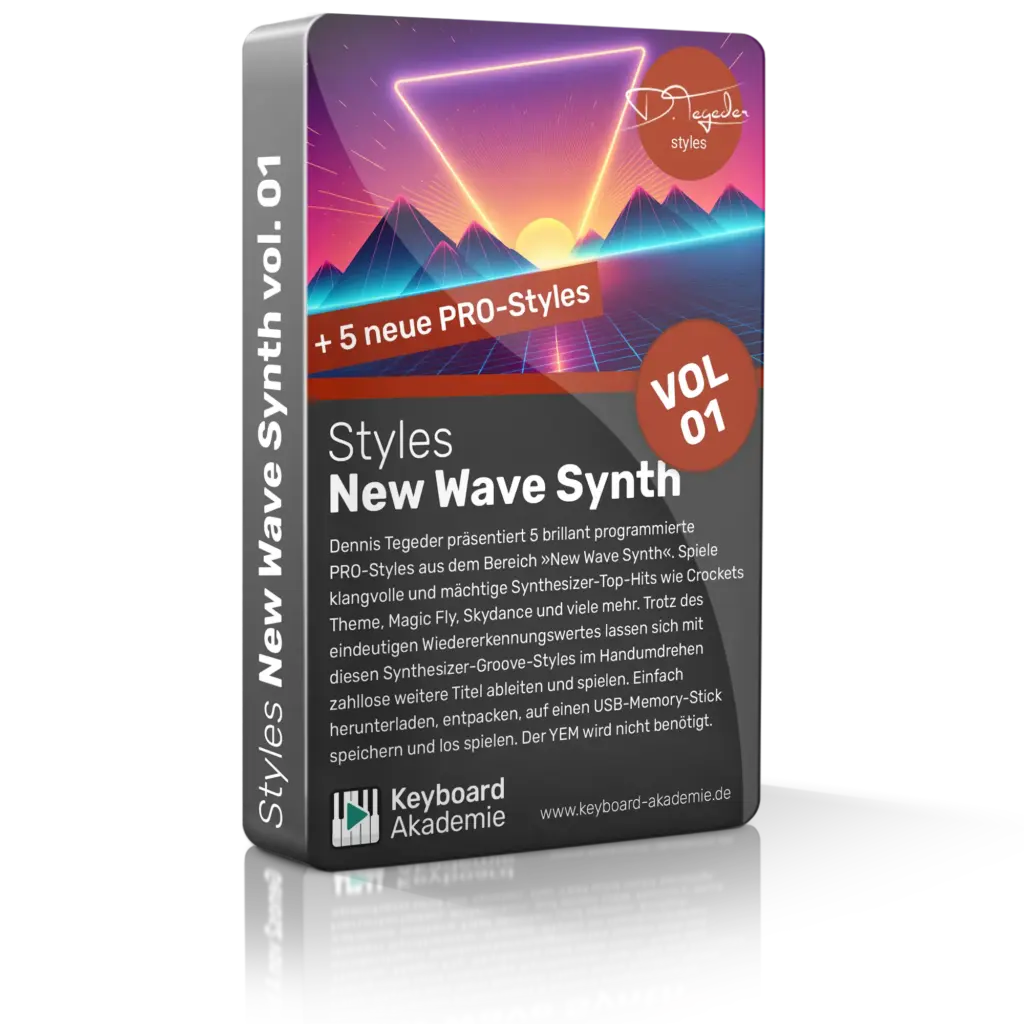 PB Styles New Wave Synth vol