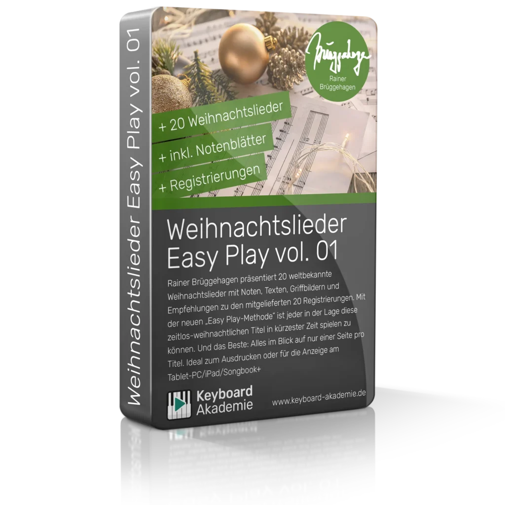 Produktbild Weihnachtslieder Easy Play vol. 01