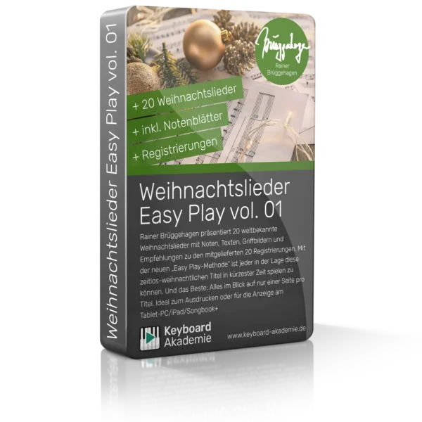 Produktbild Weihnachtslieder Easy Play vol. 01