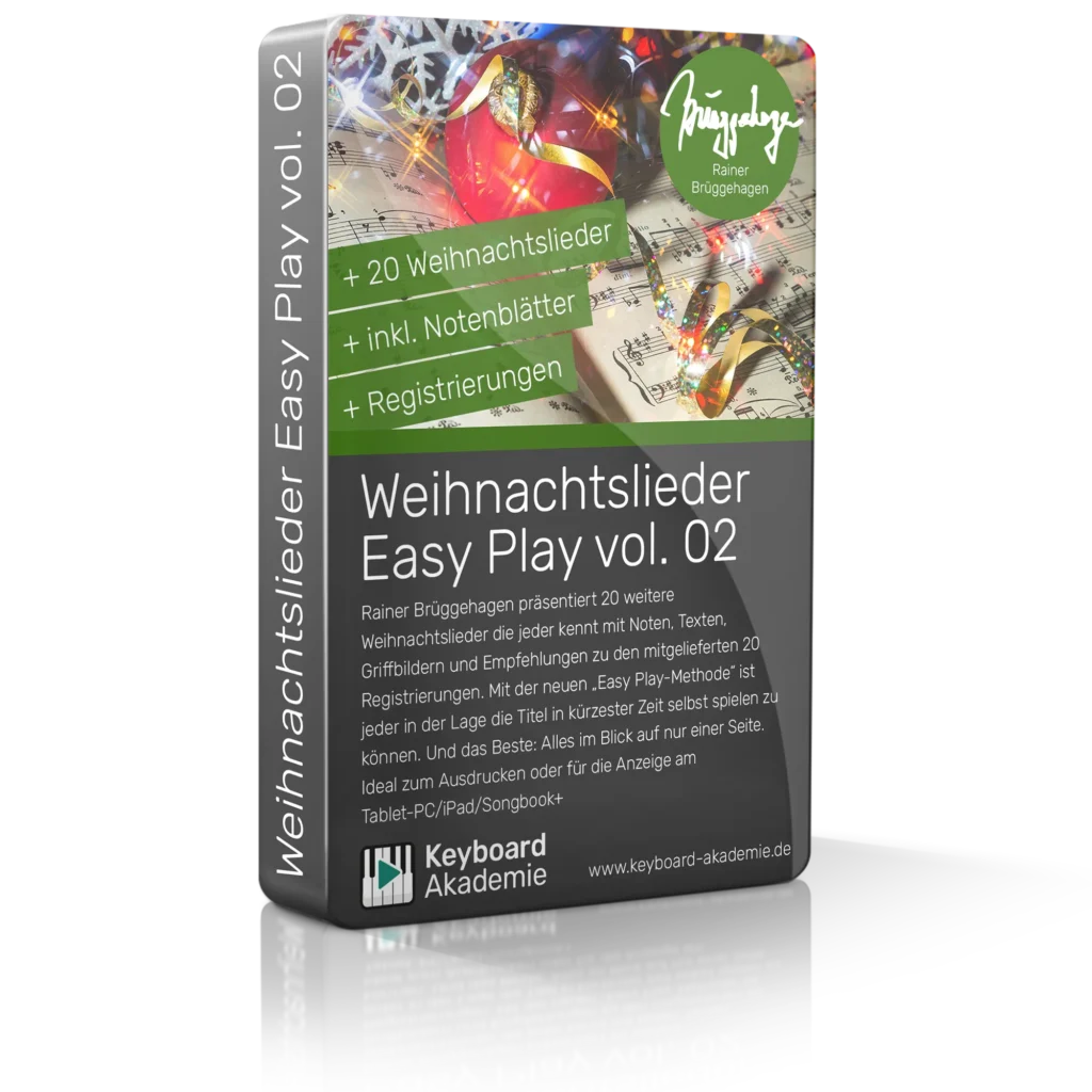 Produktbild Weihnachtslieder Easy Play vol. 02
