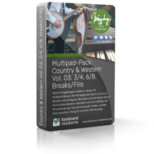 Multipads Country & Western Vol. 03: 3/4, 6/8, Breaks/Fills