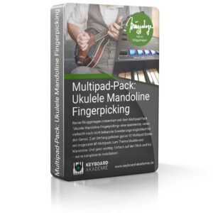 Multipad-Pack: Ukulele Mandoline Fingerpicking