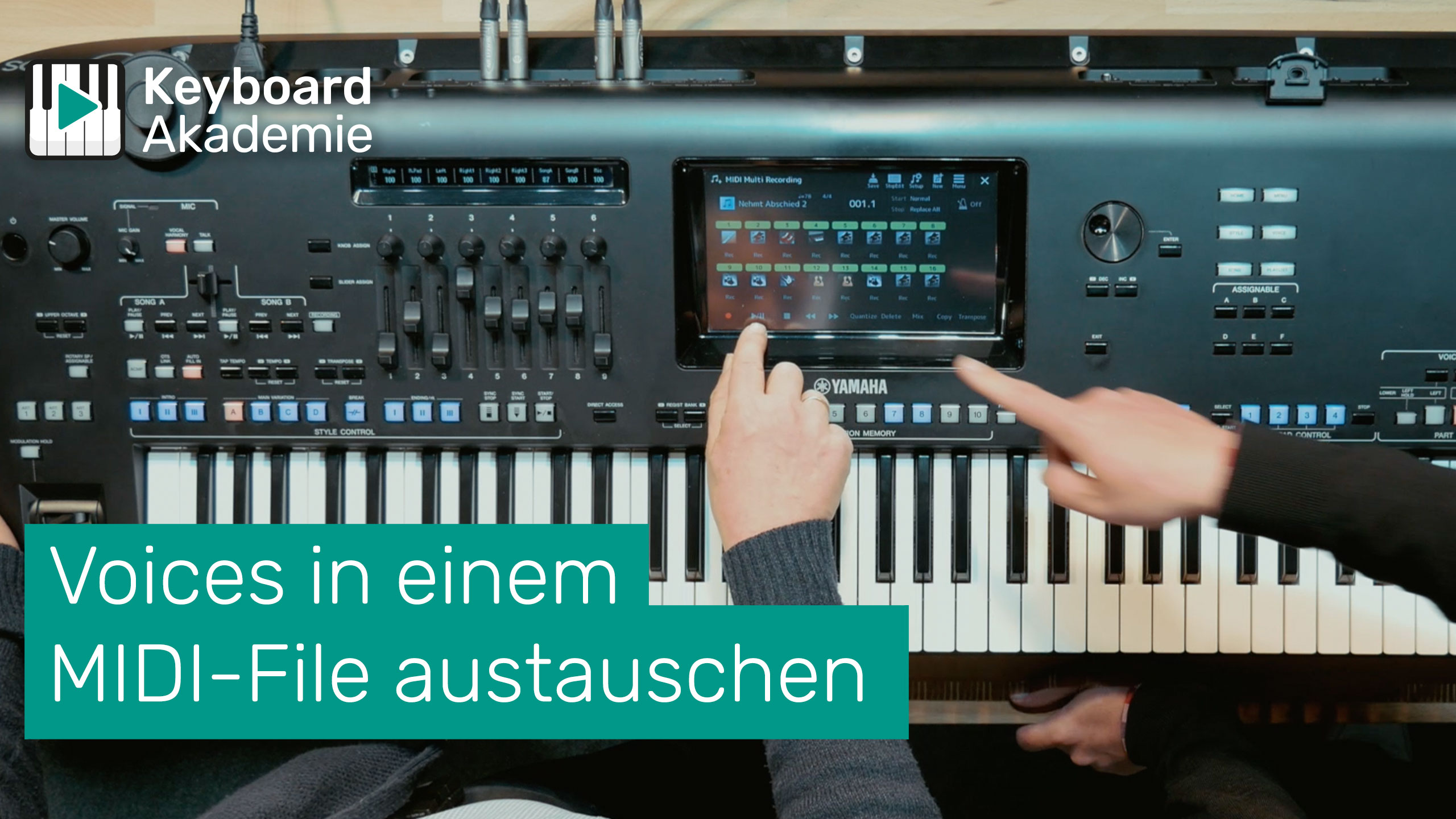 Voices in einem MIDI-File austauschen | Power-Tipp