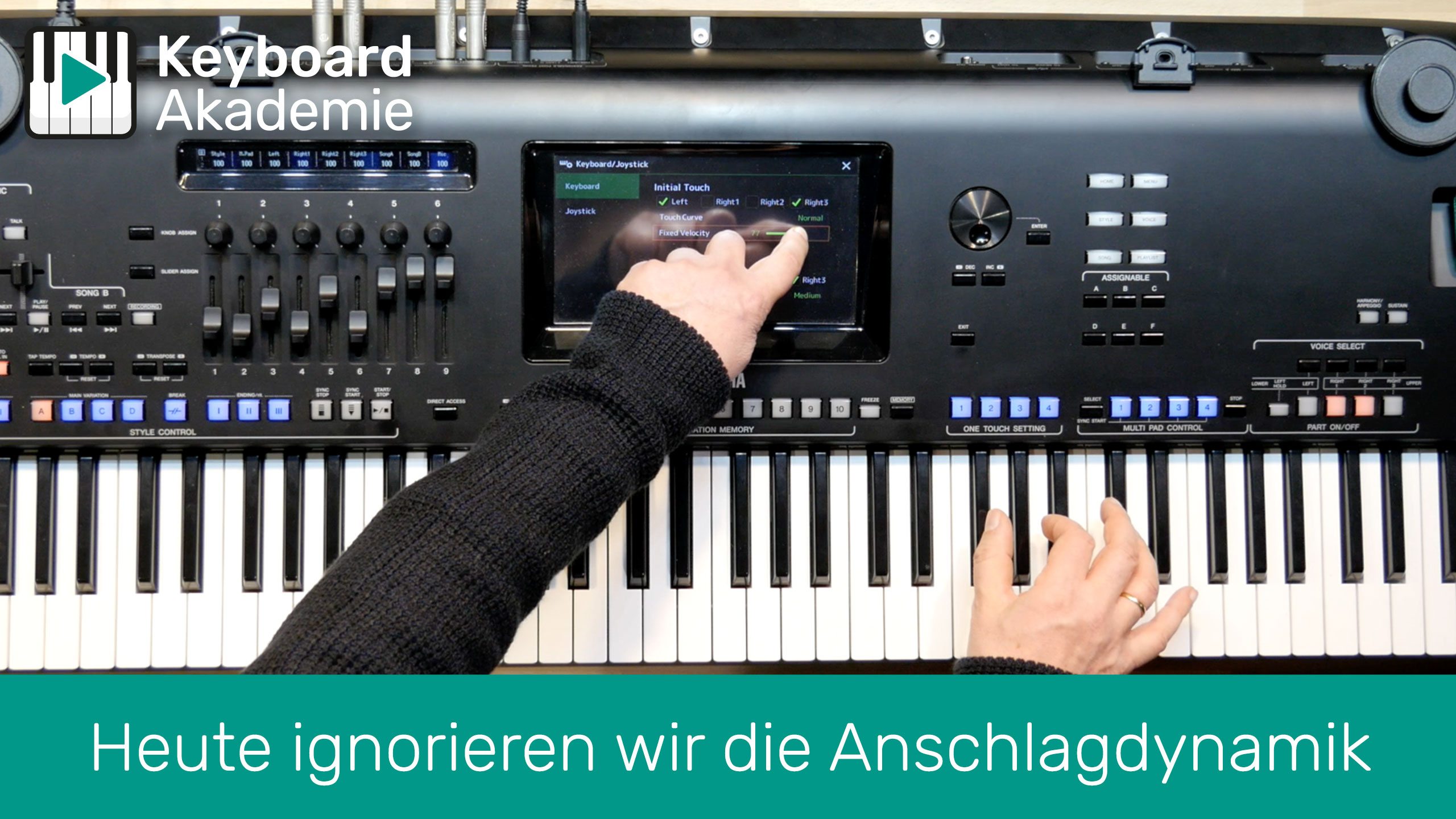 Heute ignorieren wir die Anschlagdynamik | Power-Tipp