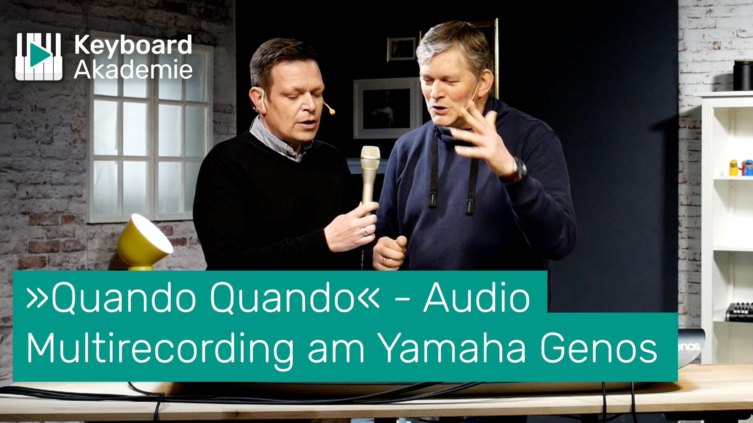 Jetzt wird gesungen! »Quando Quando« – Audio Multirecording am Yamaha Genos | Power-Tipp