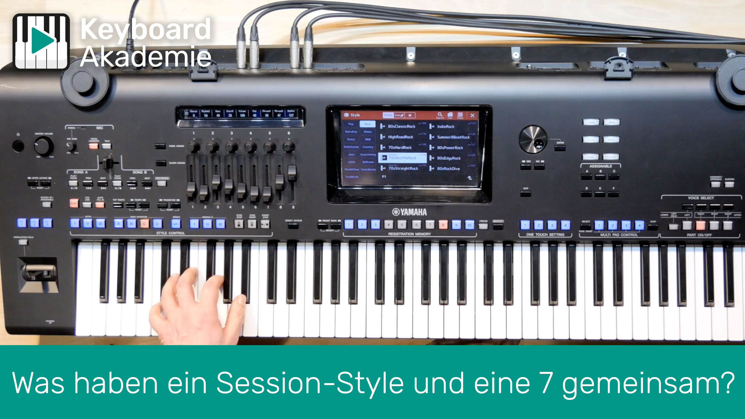 Was haben ein Session-Style und eine 7 gemeinsam? | Genos | Tyros | Power-Tipp