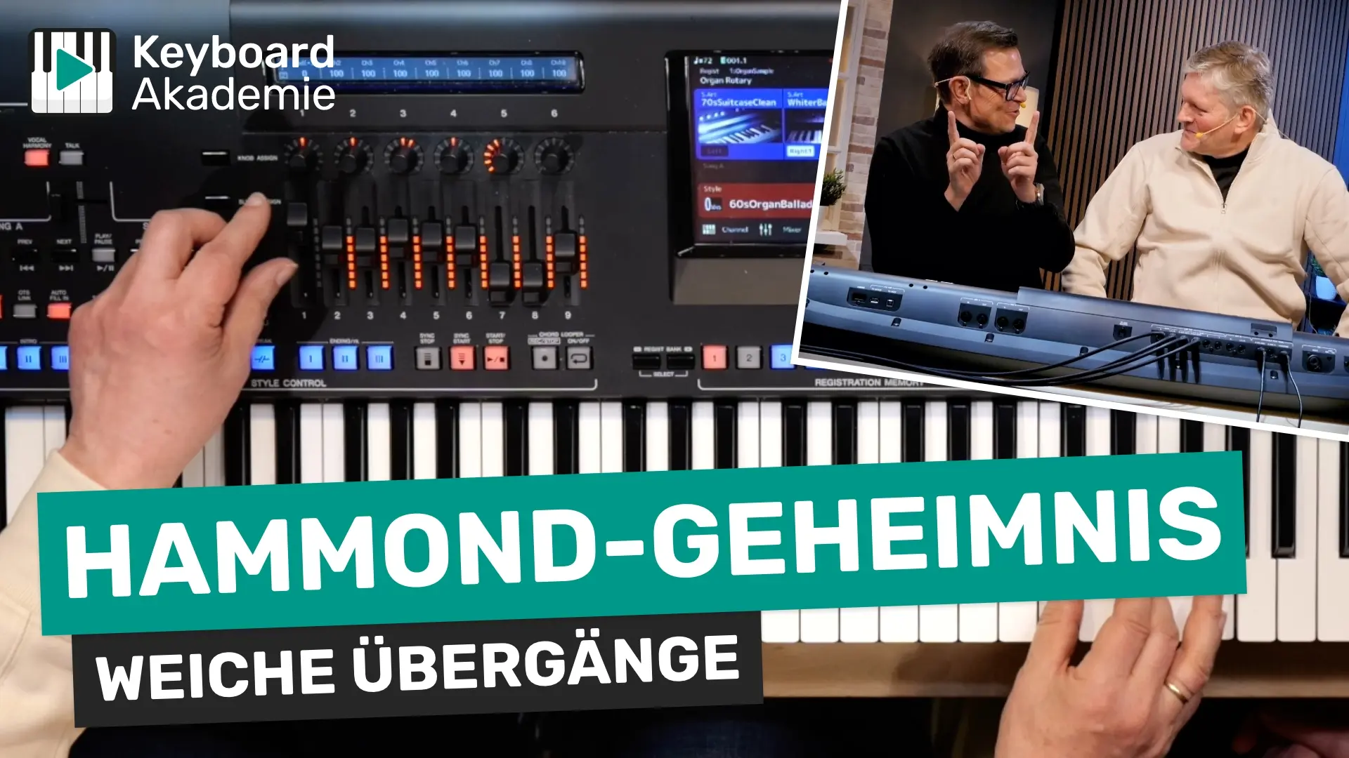 Genos Leslie-Effekt: Schluss mit harten Übergängen beim Orgel-Sound