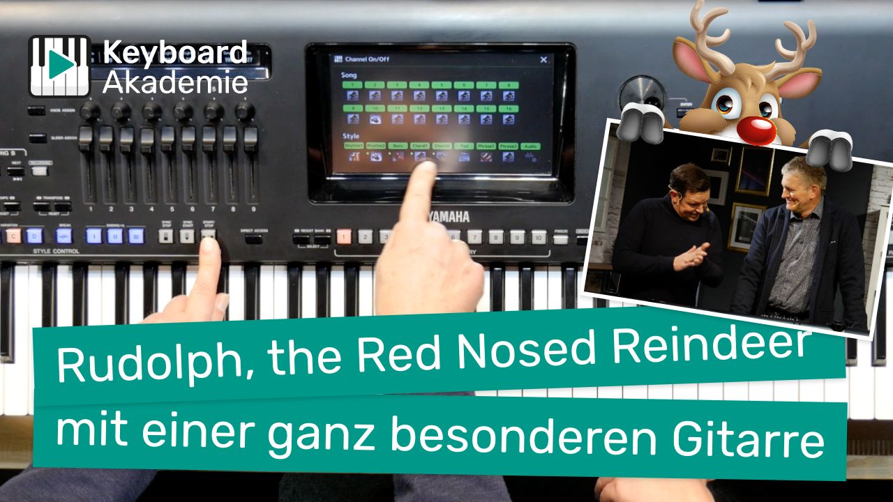 Rudolph, the Red Nosed Reindeer mit einer ganz besonderen Gitarre | Power-Tipp