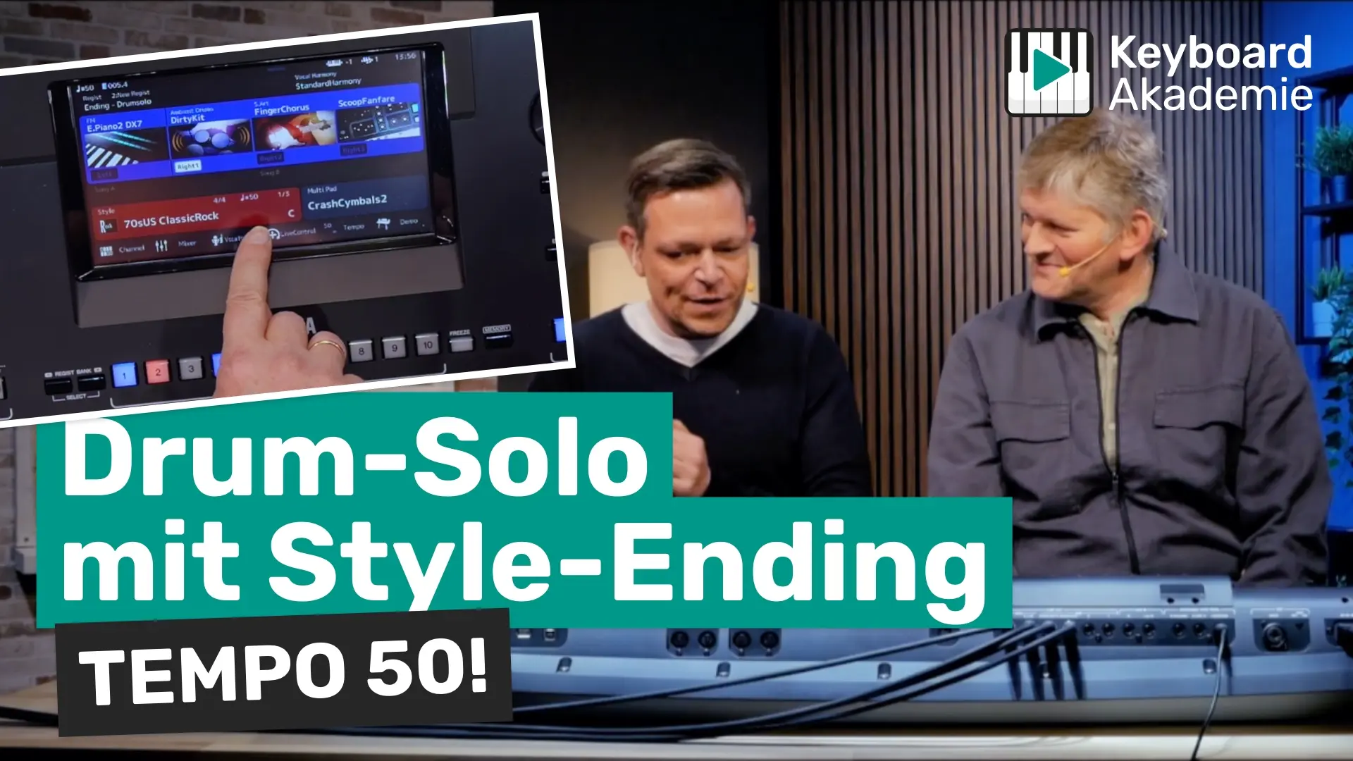 Style-Ending verlängern & eigenes Drum-Solo spielen!