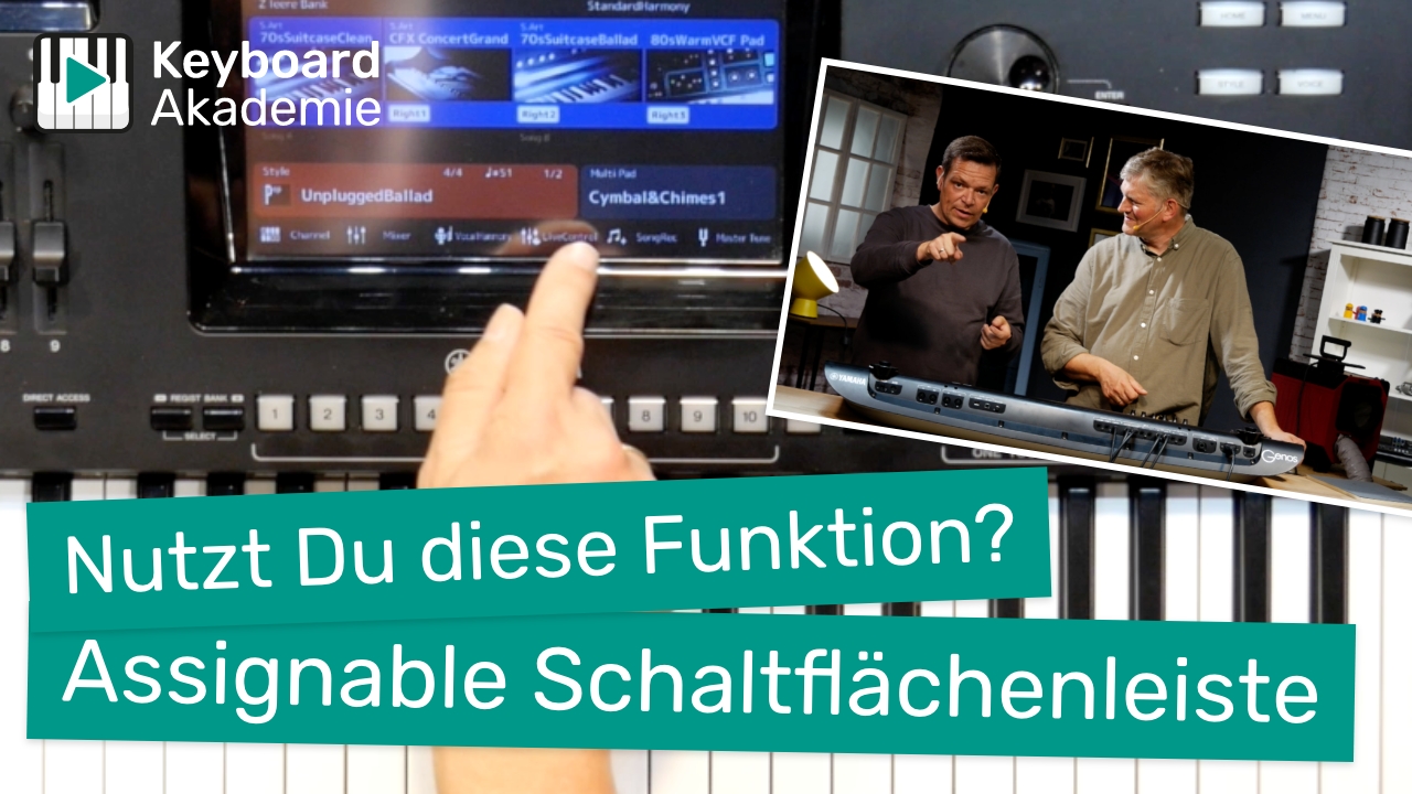 Nutzt Du diese Funktion? Assignable Schaltflächenleiste