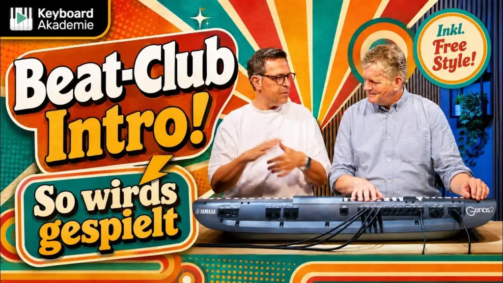 Die legendäre Beat-Club-Melodie spielen! So gelingt das Kult-Intro