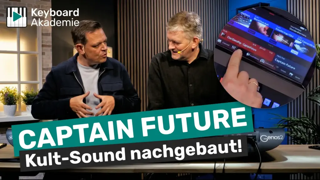 Captain Future am Keyboard – So entsteht der legendäre Sound!