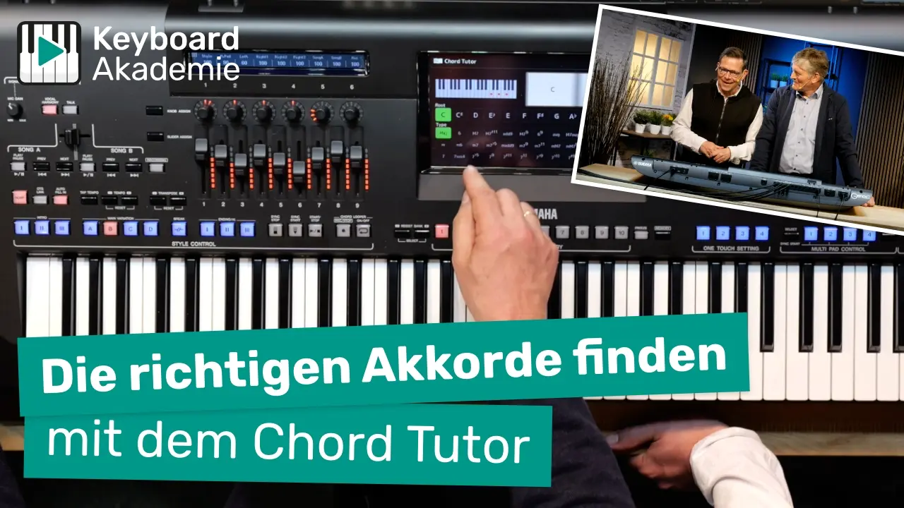 So findest Du die richtigen Akkorde mit dem Chord Tutor