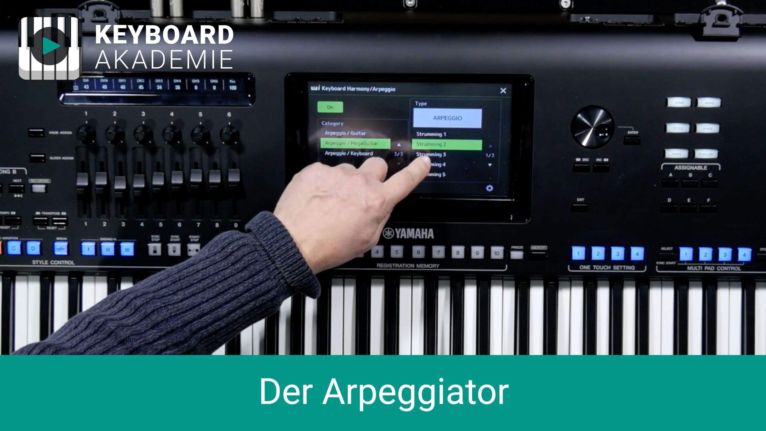 Der Arpeggiator | Genos | Power-Tipp