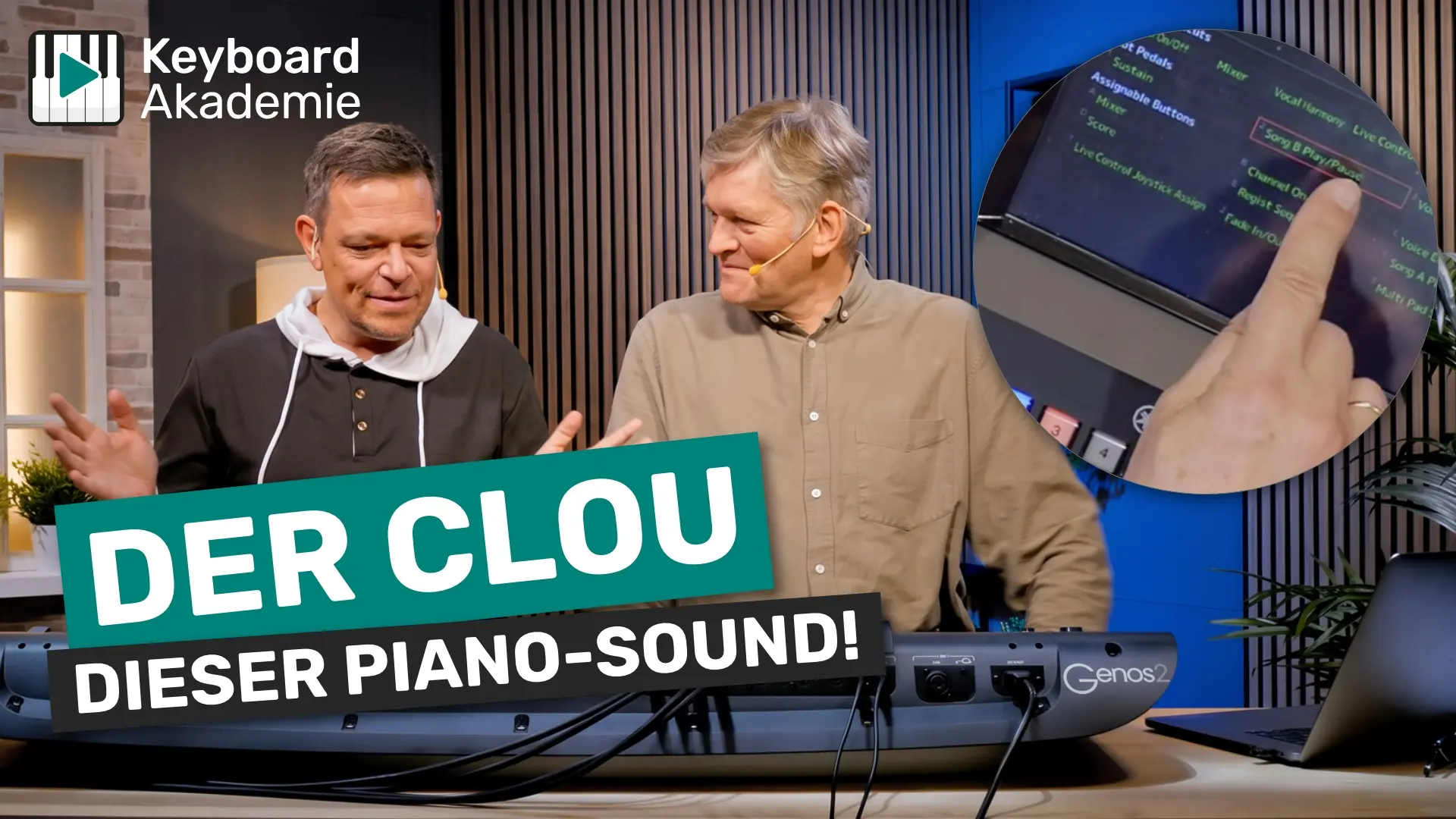 Warum dieser Genos2-Pianoklang perfekt zu „Der Clou“ passt
