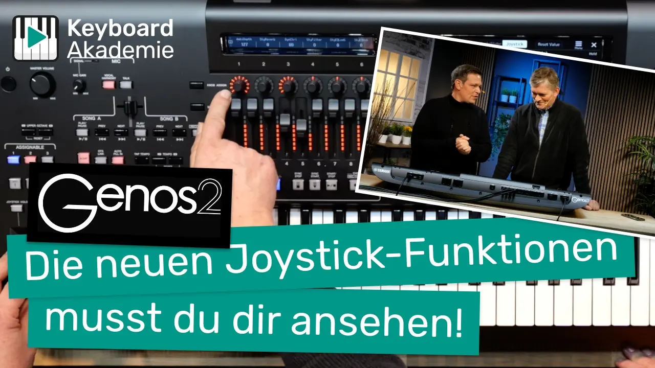 Die superstarken neuen Joystick-Funktionen des Genos2 musst Du Dir anschauen