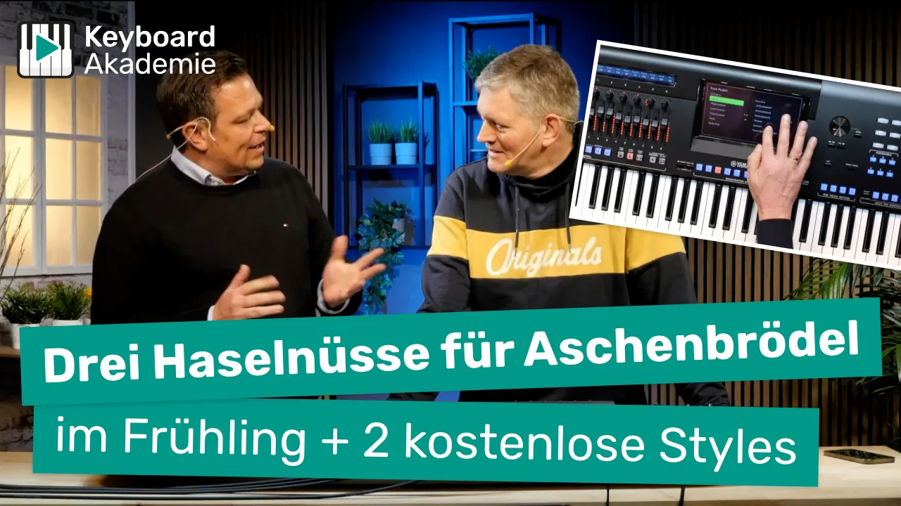 Drei Haselnüsse für Aschenbrödel im Frühling + 2 kostenlose Styles