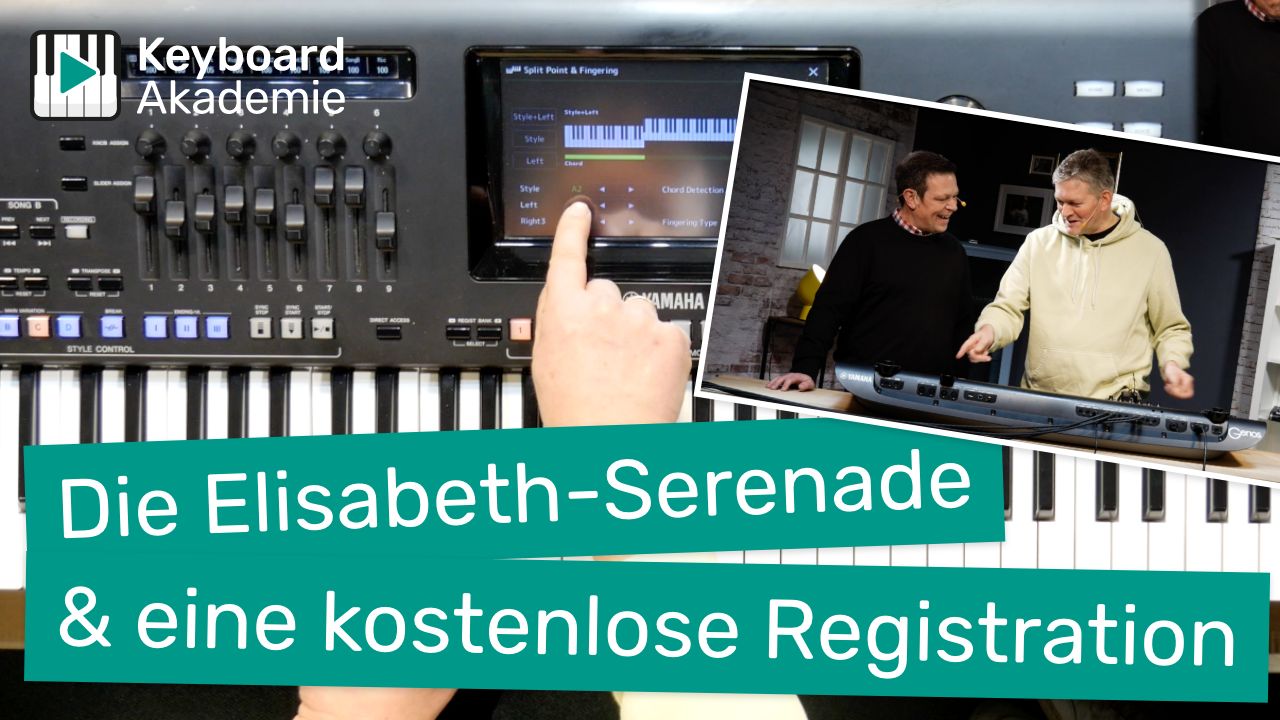 Die Elisabeth-Serenade und eine kostenlose Registration für Yamaha Genos | Power-Tipp