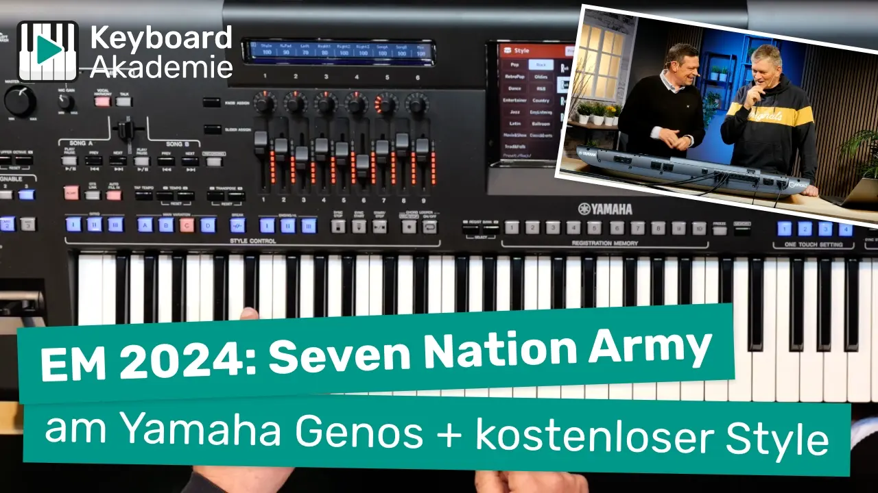 „Seven Nation Army“ von The White Stripes am Yamaha Genos + kostenloser Style