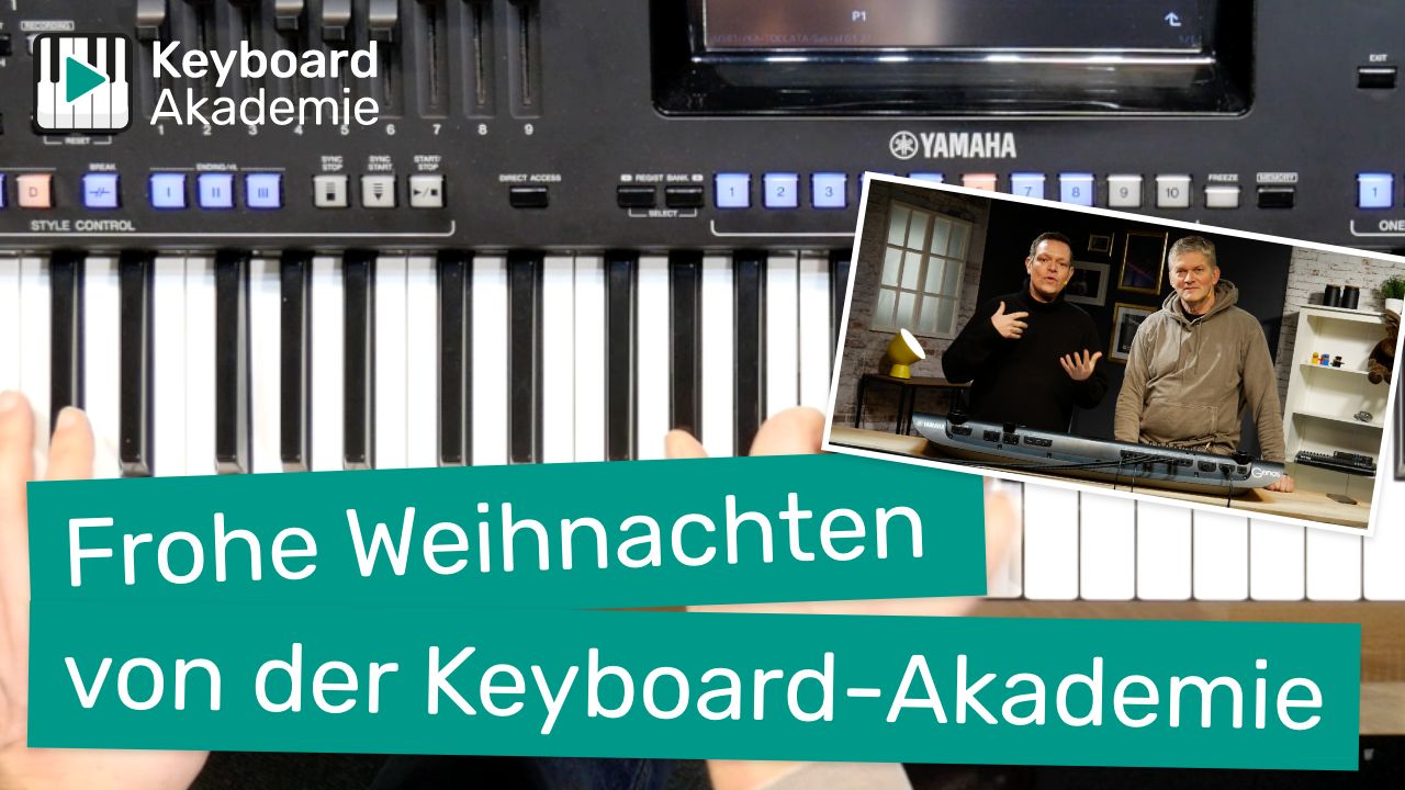 🎄 Frohe Weihnachten von der Keyboard-Akademie 🎄