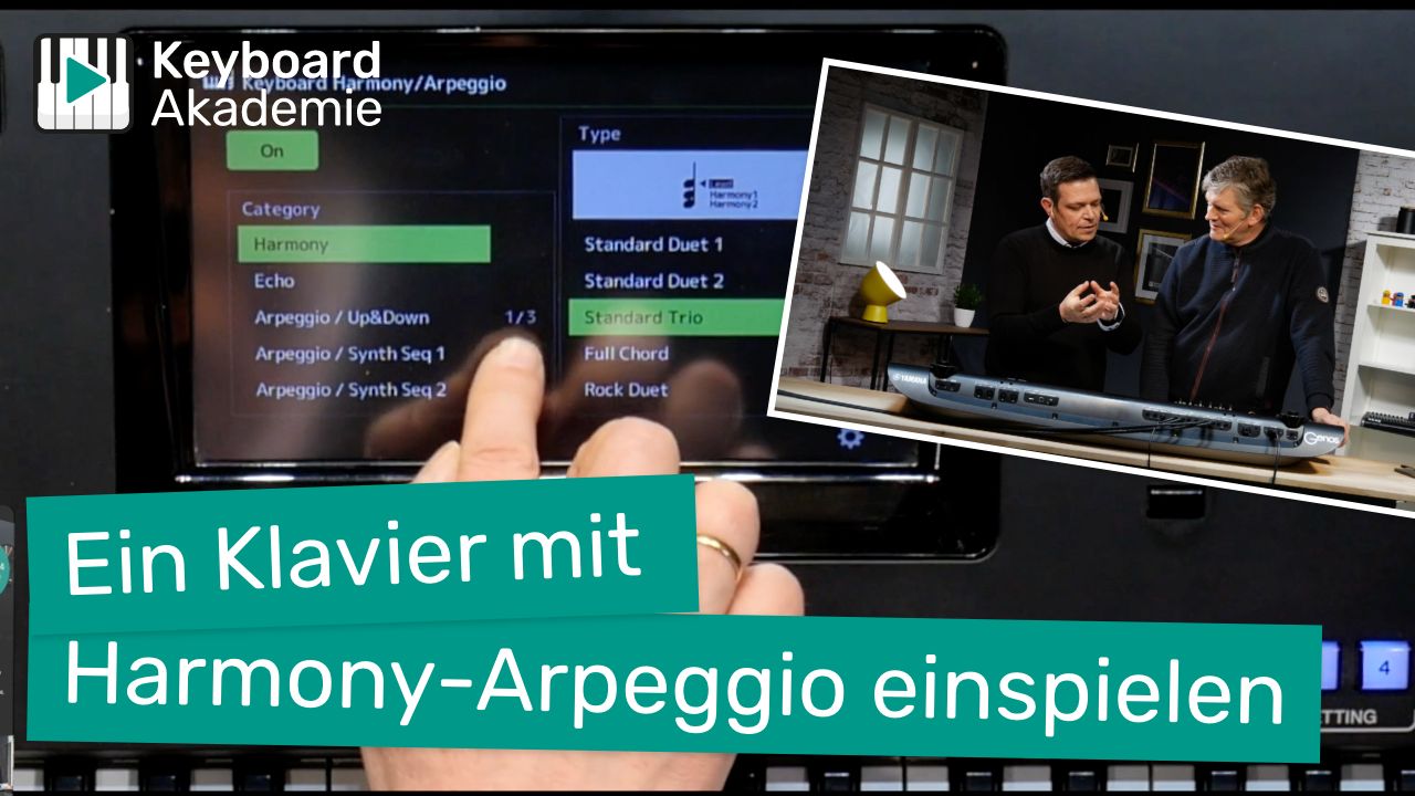 Ein Klavier mit Harmony-Arpeggio einspielen | Power-Tipp