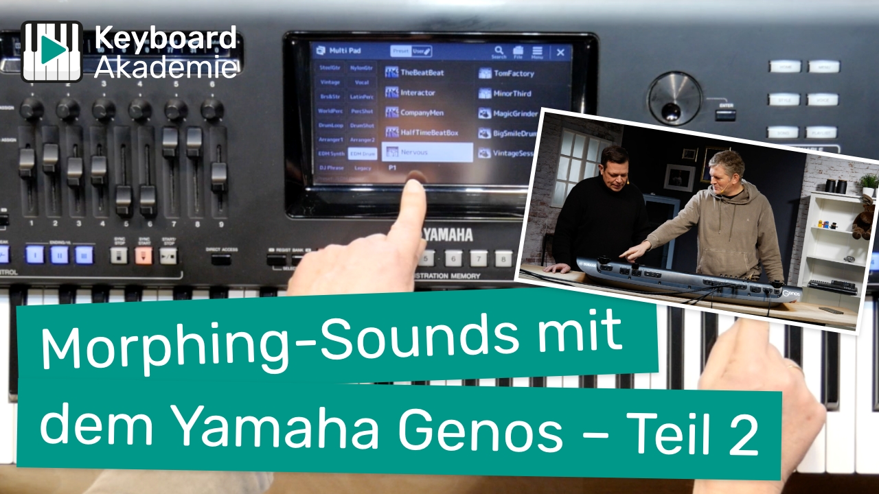 Morphing-Sounds mit dem Yamaha Genos – Teil 2 | Power-Tipp