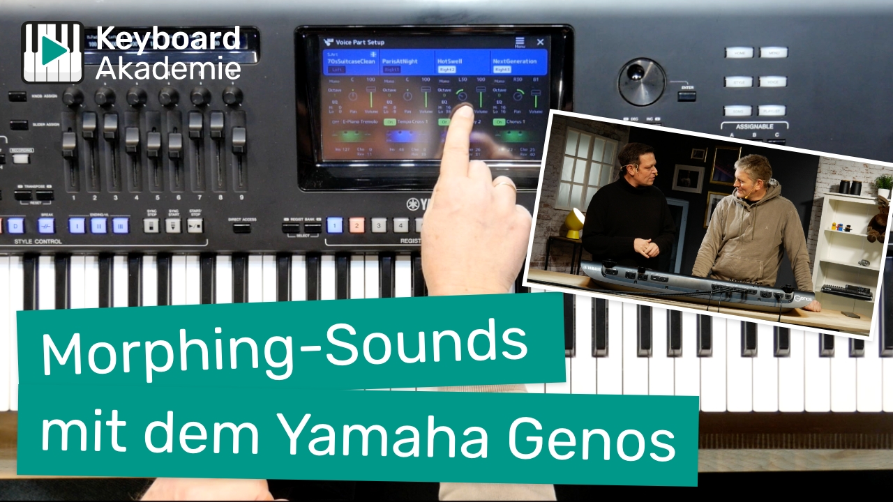 Morphing-Sounds mit dem Yamaha Genos | Power-Tipp