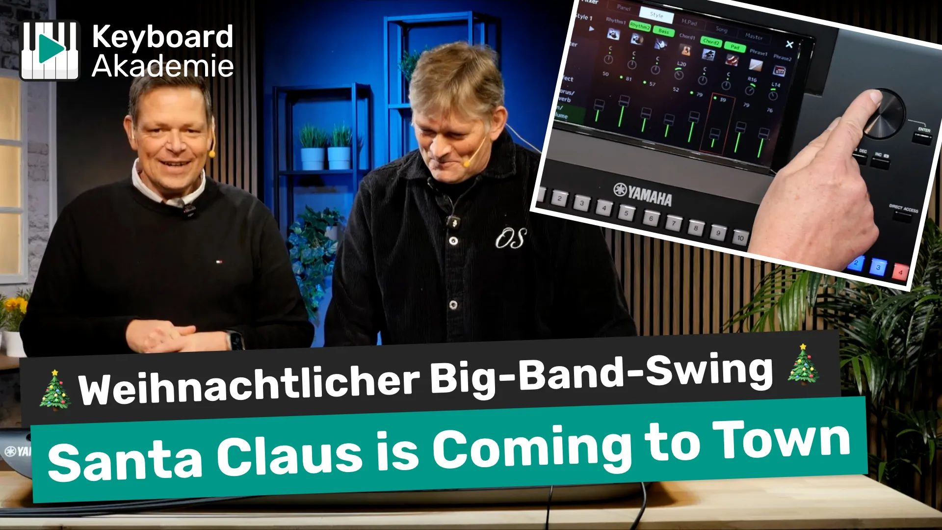 Santa Claus is Coming to Town: Weihnachtlicher Big-Band-Swing am Keyboard? So geht’s!