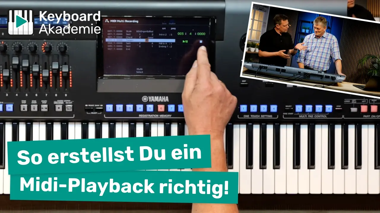 So erstellst Du ein Midi-Playback richtig!