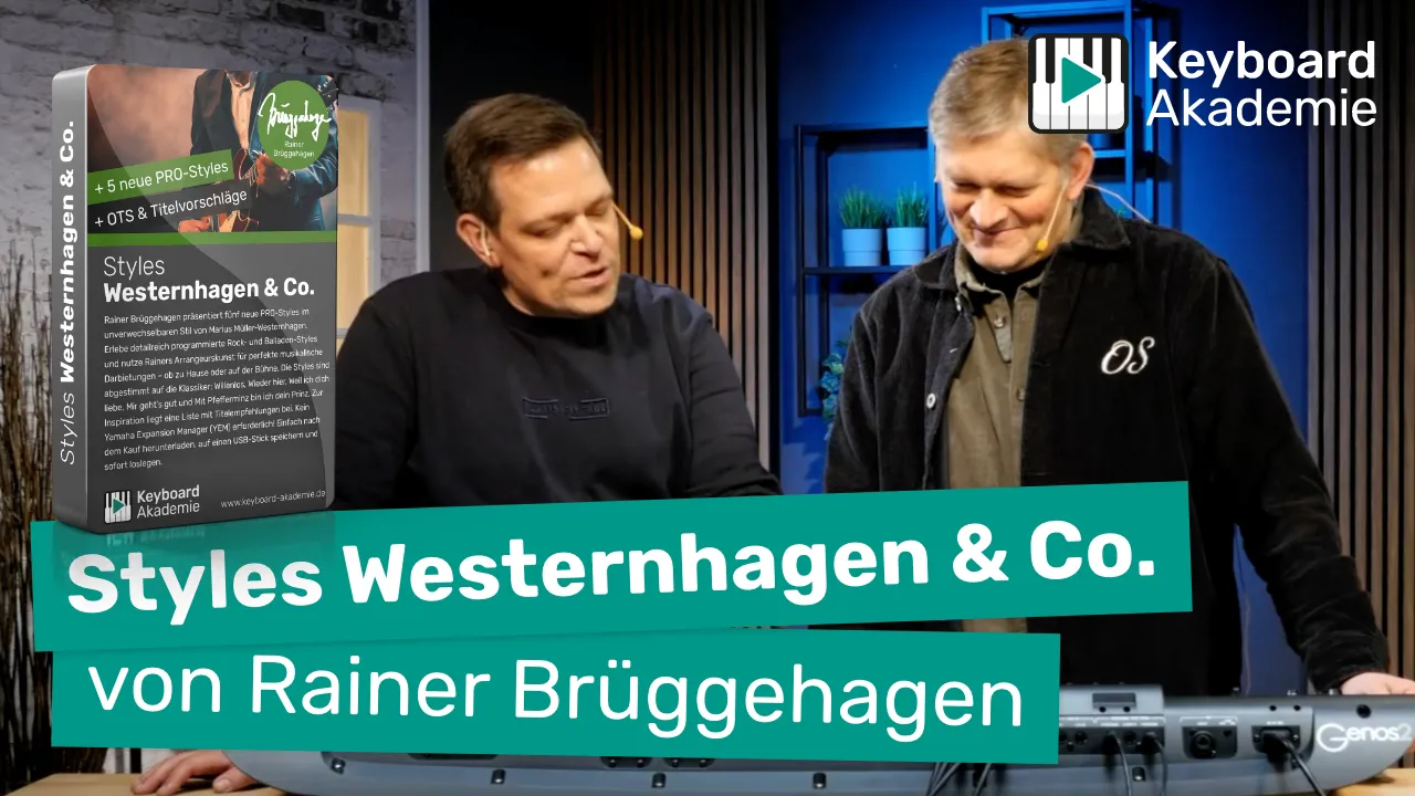 Westernhagen & Co. – 5 neue PRO Styles im Stil von Marius Müller-Westernhagen