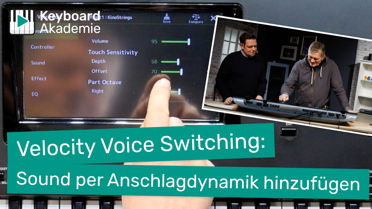 Velocity Voice Switching: Einen weiteren Sound per Anschlagdynamik hinzufügen | Power-Tipp