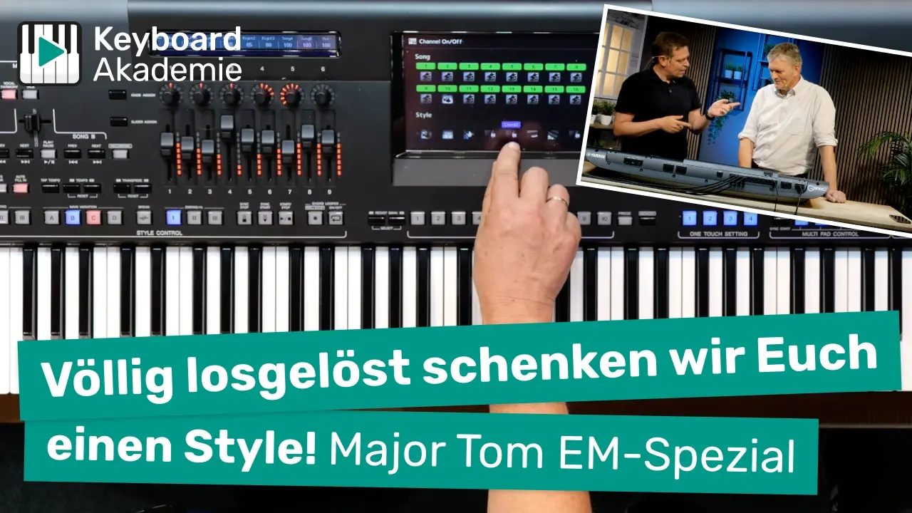 Völlig losgelöst schenken wir Euch einen Style! Major Tom EM-Spezial