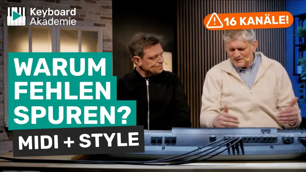 MIDI & Style-Mix: So verhinderst du, dass wichtige Spuren plötzlich verschwinden!