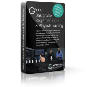 Genos – Das große Registrierungs- & Playlist-Training