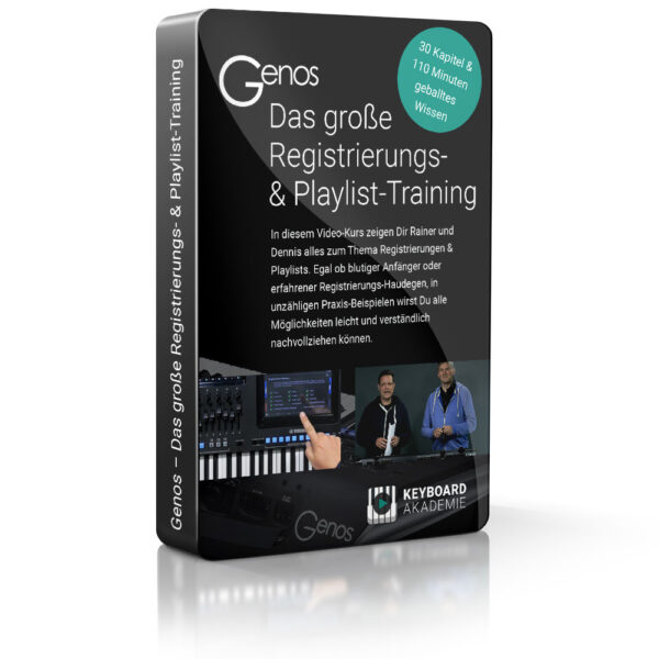 Genos – Das große Registrierungs- & Playlist-Training