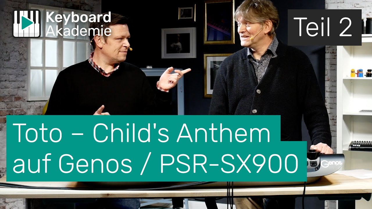 Toto – Child’s Anthem auf Yamaha Genos/SX900 (Teil 2) | Power-Tipp