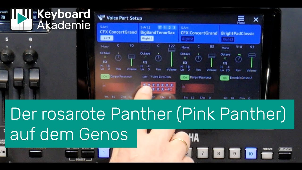 Der rosarote Panther (Pink Panther) auf dem Genos | Power-Tipp