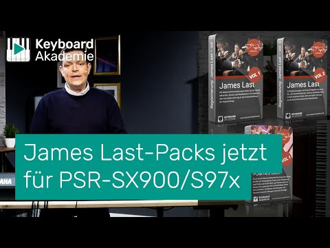 James Last: Registrierungen und Styles jetzt auch für SX900 und PSR-S975/970