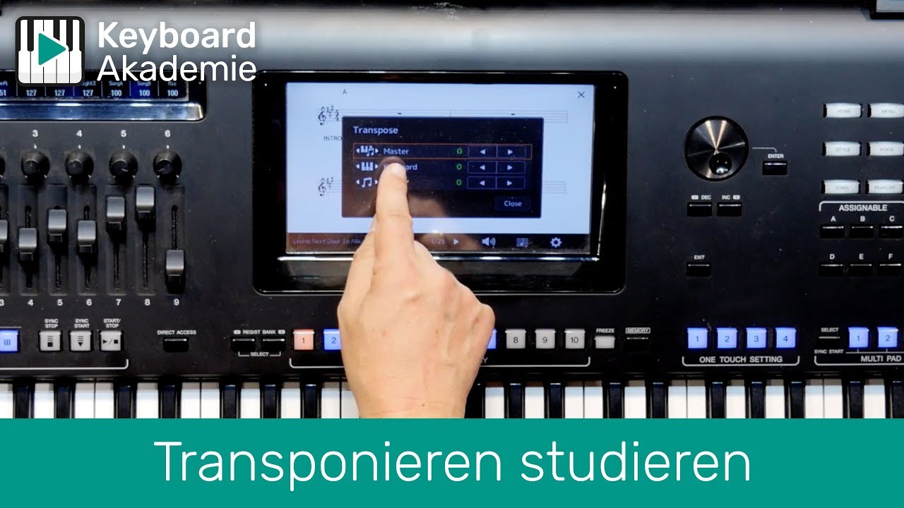 Transponieren studieren | Power-Tipp