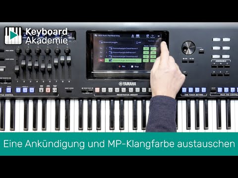 Eine Ankündigung und MP-Klangfarbe austauschen | Power-Tipp