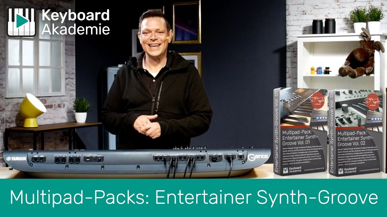 Jetzt neu: Multipad-Packs Entertainer Synth-Groove Vol. 01 & 02