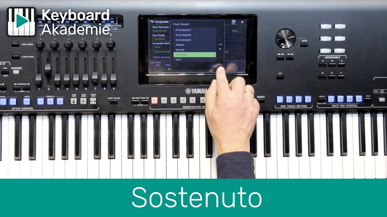 Sostenuto | Power-Tipp | Genos | Tyros5 | PSR-S-Klasse